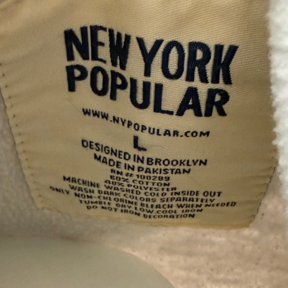 Gray New York Hoodie - Picture 2 of 8